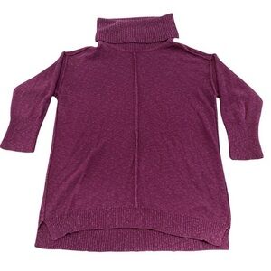 Two by Vince Camuto Sweater Womens Large Cowl‎ Neck Turtleneck Tunic Size Small